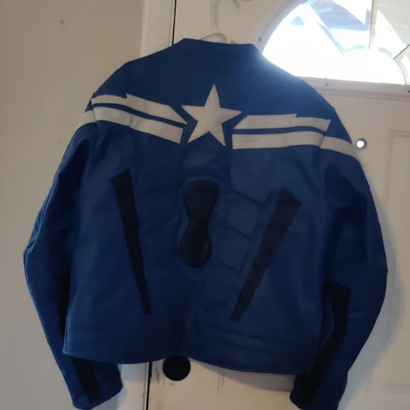 Capitan America Winter Soldier leather jacket